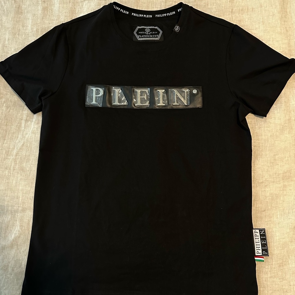 Men’s Philipp Plein Black Tee